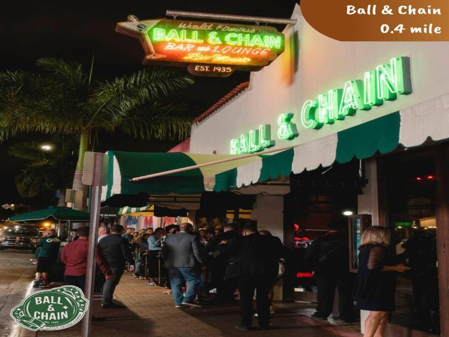 New! Havana Nights Villa ! Walk To Calle Ocho! Miami Buitenkant foto