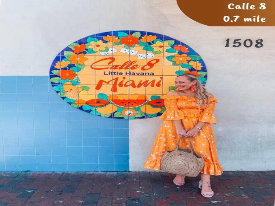 New! Havana Nights Villa ! Walk To Calle Ocho! Miami Buitenkant foto